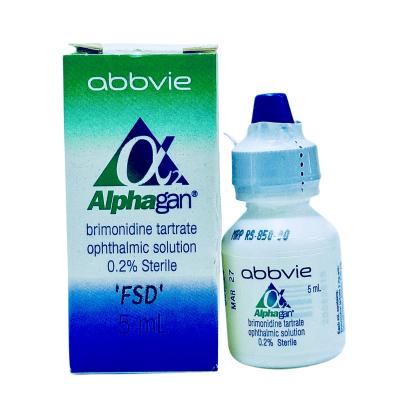 ALPHAGAN (BRIMONIDINE) EYE DROPS 5ML