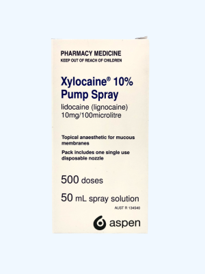 XYLOCAINE 10% SPRAY 50ML