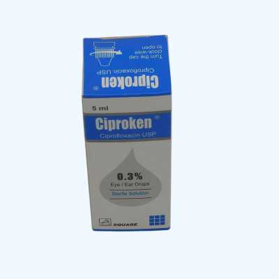 CIPROKEN EYE DROPS 5ML (CIPROFLOXACIN)