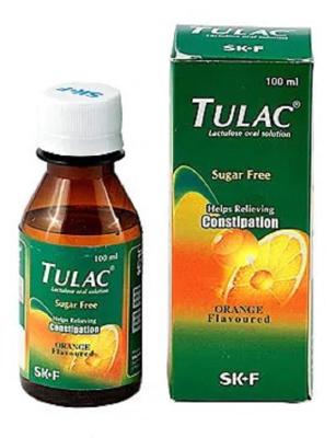 TULAC (LACTULOSE) SUSPENSION 100ML--ORANGE FLAVOUR