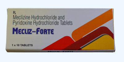 MECLIZ FORTE TABLETS 10`S