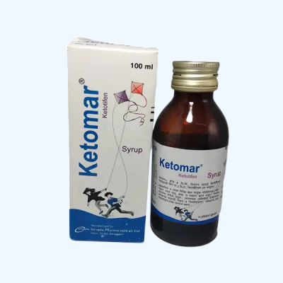KETOMAR SYRUP (KETOTIFEN) 100ML