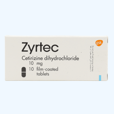 ZYRTEC TABS 10MG 10`S