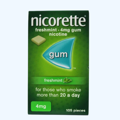 NICORETTE GUM ORIGINAL 4MG 105`S