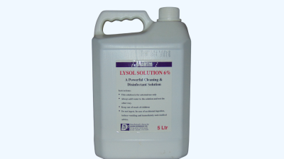 LYSOL SOLUTION 12% 5LTRS-DIARIM