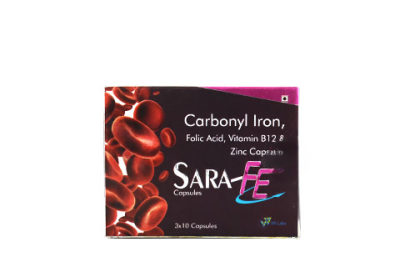 SARA-FE CAPSULES 30`S