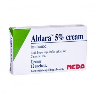 ALDARA CREAM 12.5MG (5%M/M) 12`S.