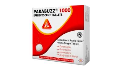 PARABUZZ (PARACETAMOL) 1000MG EFF TABS 8`S