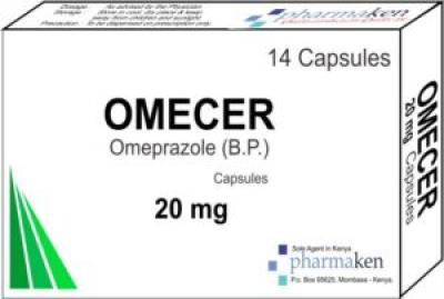 OMECER CAPS 20MG 14`S.