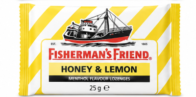 FISHERMANS FRIEND 25G - HONEY AND LEMON