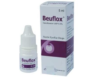 BEUFLOX EYE/EAR DROPS 5ML