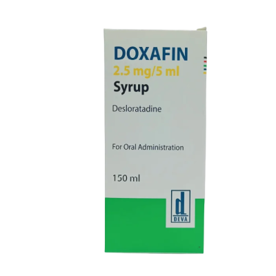 DOXAFIN SYRUP (DESLORATADINE) 2.5MG/5ML 150ML