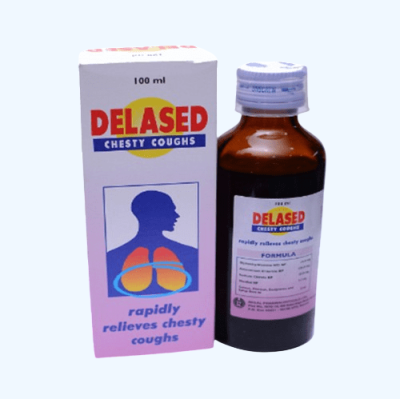 DELASED CHESTY COUGH 100ML