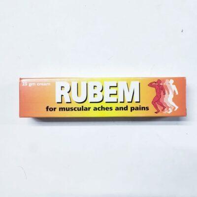 RUBEM RUBIFACIENT CREAM 25G