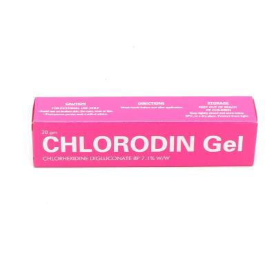 CHLORHEXIDINE DIGLUCONATE GEL (CHLORODIN) 20GM