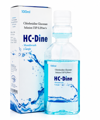 HC-DINE MOUTHWASH GARGLE 100ML 1`S