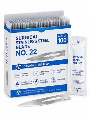 SURGICAL BLADES NO.22