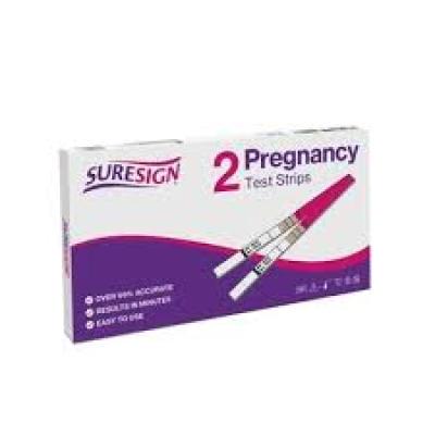 SURESIGN PREGNANCY STRIP TEST 2S
