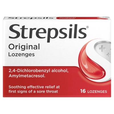 STREPSILS LOZENGES ORIGINAL 16S