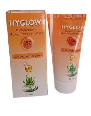 HYGLOW SPF50+  LOTION 50ML