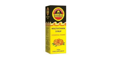 SEVEN SEAS MULTIVITAMIN ORANGE SYRUP 100ML