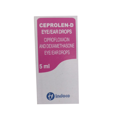 CEPROLEN-D EYE/EAR DROPS 5ML