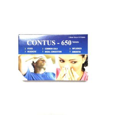 CONTUS TABS 650MG 10`S