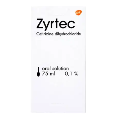 ZYRTEC SYRUP 75ML