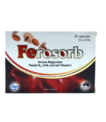 FEROSORB TABLETS 30`S