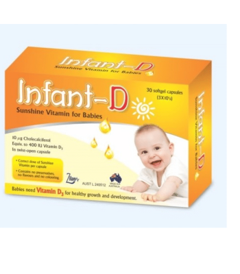 INFANT D CAPSULES 30`S