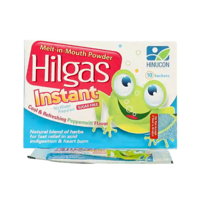 HILGAS INSTANT SATCHETS 10`S