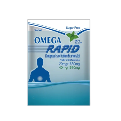 OMEPRAZOLE (OMEGA RAPID) 40MG CAPS 10`S