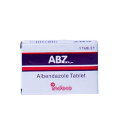 ABZ (ALBENDAZOLE) TABS 1`S 400MG