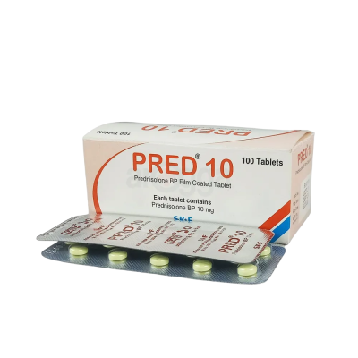 PREDNISOLONE( PRED) TAB 10MG 30`S