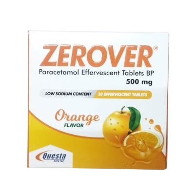 PARACETAMOL (ZEROVER )EFF 500MG 16`S