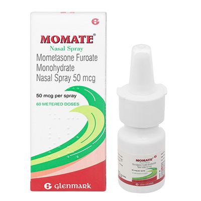 MOMATE NASAL SPRAY 50MCG/60D.