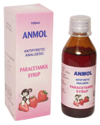ANAMOL (PARACETAMOL) SUSP 100ML