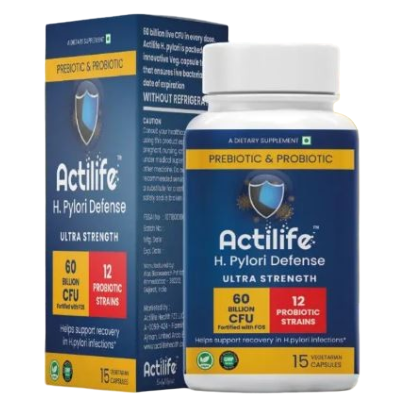 ACTILIFE H PYLORI DEFENSE CAPS 15`S