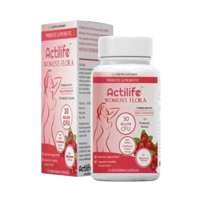 ACTILIFE WOMEN`S FLORA CAPSULES 15`S