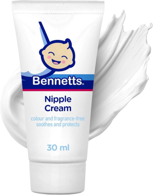 BENNETTS NIPPLE CREAM 30ml (lanolin free)