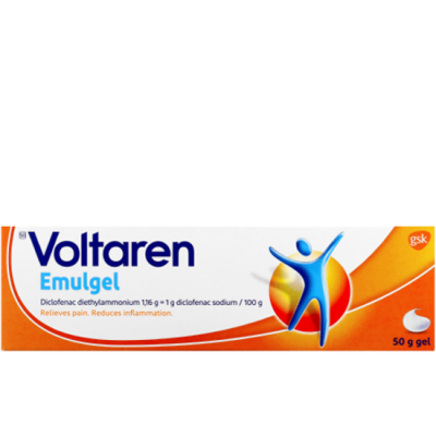 VOLTAREN EMULGEL 1% 50GM