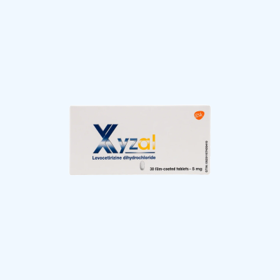 XYZAL 5MG TABS 30`S (LEVOCETRIZINE)