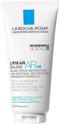 LAROCHE-POSAY LIPIKAR BAUME AP+M 200ML (BODY CREAM FOR  DRYSKIN AND ECZEMA)