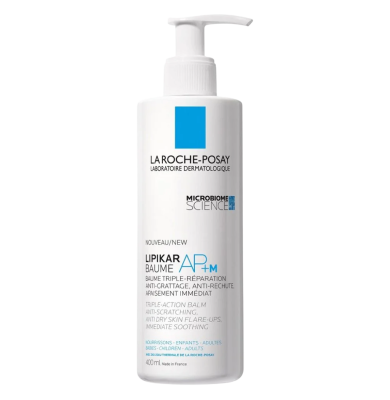 LA ROCHE-POSAY LIPIKAR BAUME AP+M 400ML  (BODY CREAM FOR DRYSKIN AND ECZEMA)