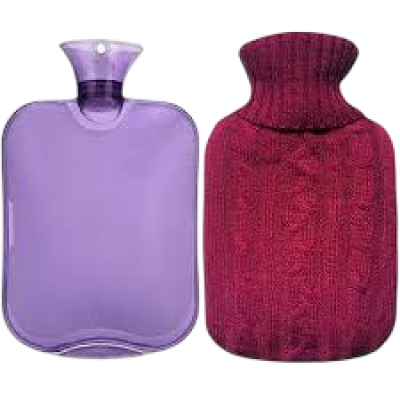 HOT WATER BOTTLE (1 PIECE WITH COVER)