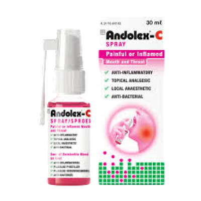 ANDOLEX C SPRAY 30ML