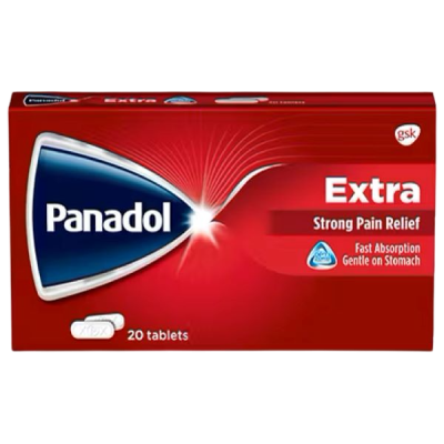PANADOL EXTRA TABS 20S