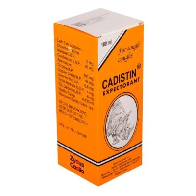CADISTIN EXPECTORANT 100ML