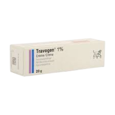 TRAVOGEN CREAM 20GM    TUBE