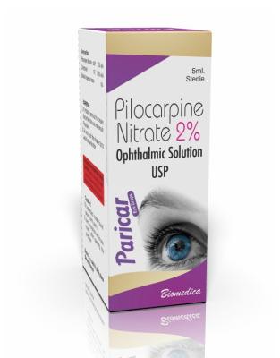PILOCARPINE NITRATE EYE DROPS 5ML  2%